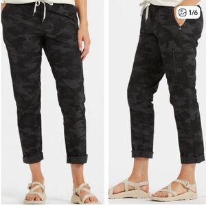 VUORI Vintage Ripstop Pant Black Camo